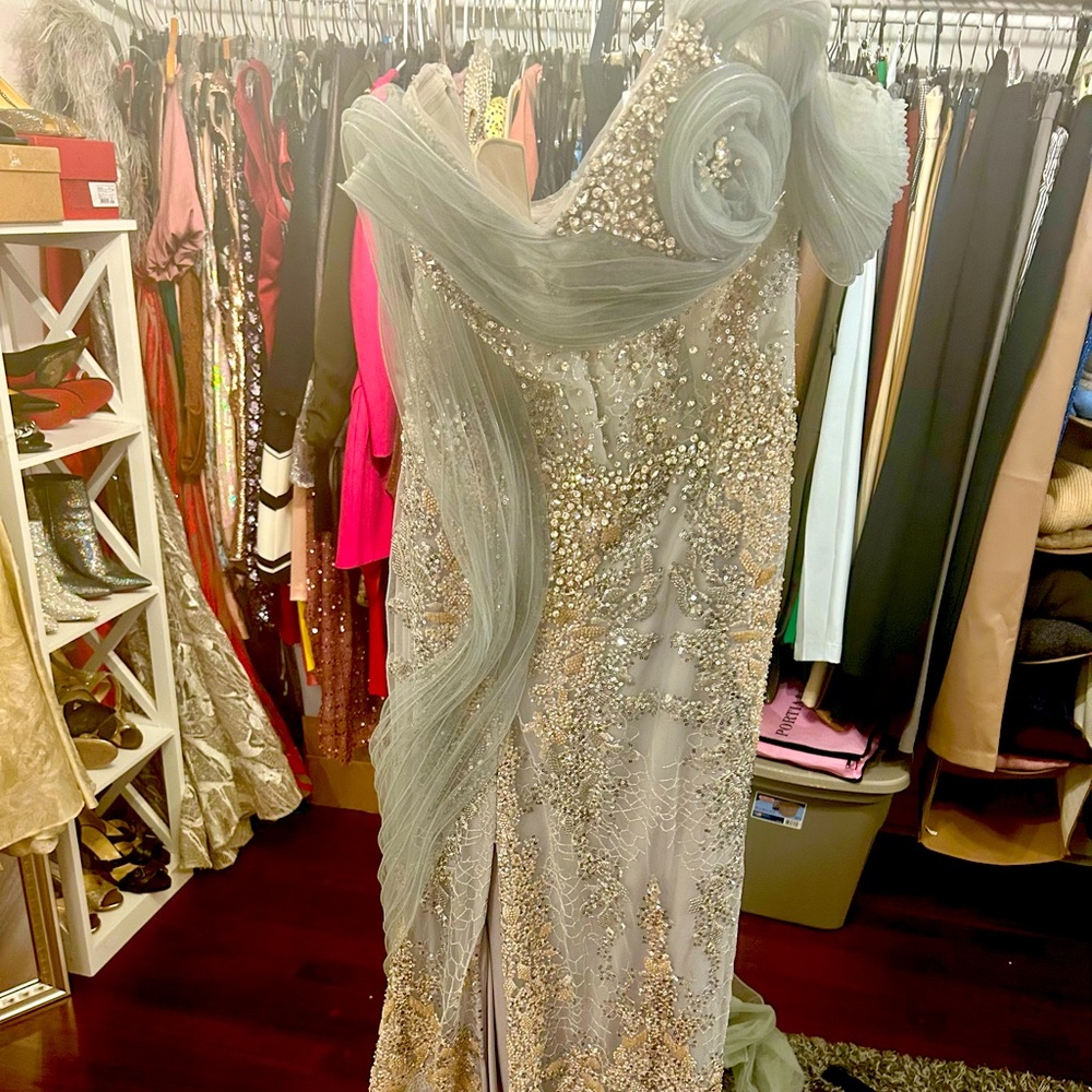 Beautiful sequin 2023 couture dress